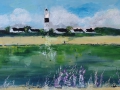 Leuchtturm Kampen,2014, 50x150